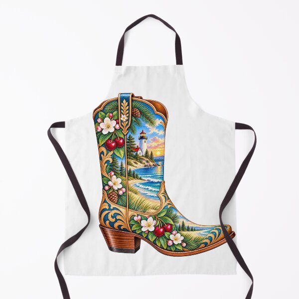 Artikelvorschau, Michigan Cowboy Boot entworfen und verkauft von Whimspired By Paxx.