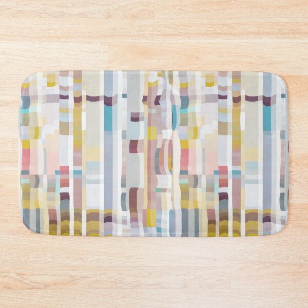 Item preview,  Contemporary Digital Plaid Design In Pastel Tones 2 designed and sold by Jenny Meehan Art Prints and Patterns  .