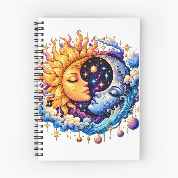 Item preview, Celestial Sun and Moon Harmony designed and sold by TinyWeird.