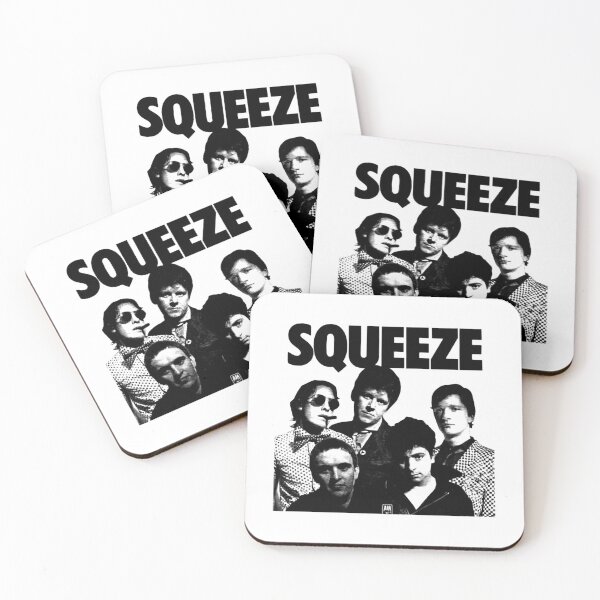 Item preview, Band Squeeze Tour Vintage Music Album Fan Logo designed and sold by circliqueart.