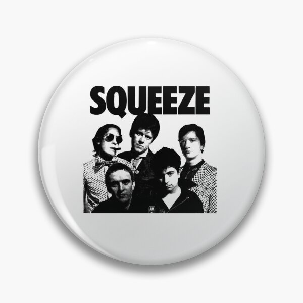 Item preview, Band Squeeze Tour Vintage Music Album Fan Logo designed and sold by circliqueart.