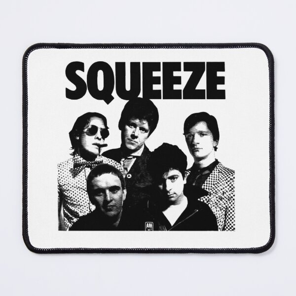 Item preview, Band Squeeze Tour Vintage Music Album Fan Logo designed and sold by circliqueart.