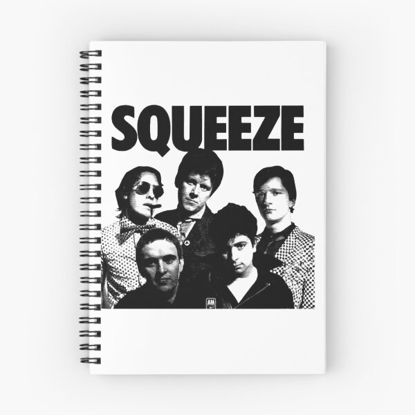 Item preview, Band Squeeze Tour Vintage Music Album Fan Logo designed and sold by circliqueart.
