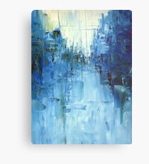 Cold #3 Abstract cityscape Metal Print