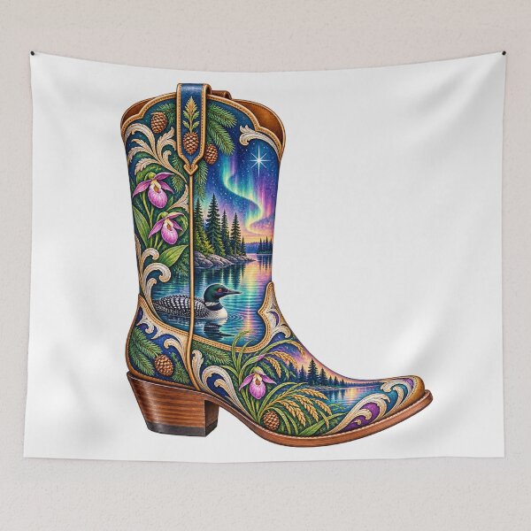 Item preview, Minnesota Cowboy Boot designed and sold by Whimspired By Paxx.