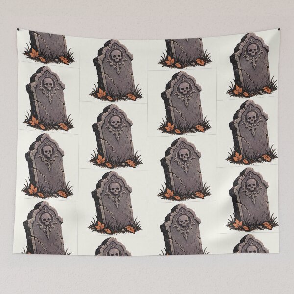 Item preview, Halloween Grave stone designed and sold by RobertMartinArt.