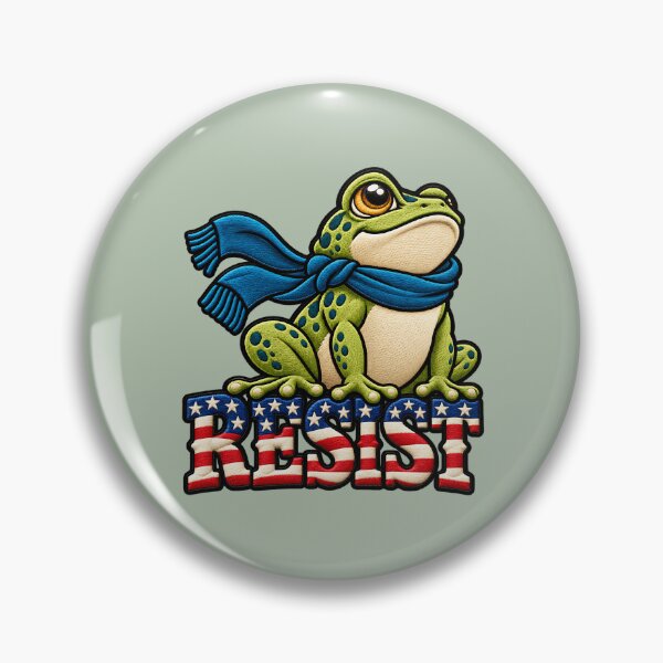 Item preview, RESIST Frog Art designed and sold by ArtDesignTp.