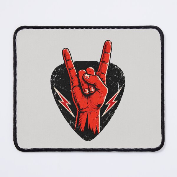 Item preview, Red Rock Horns Hand Guitar Pick designed and sold by Skyrocketz.