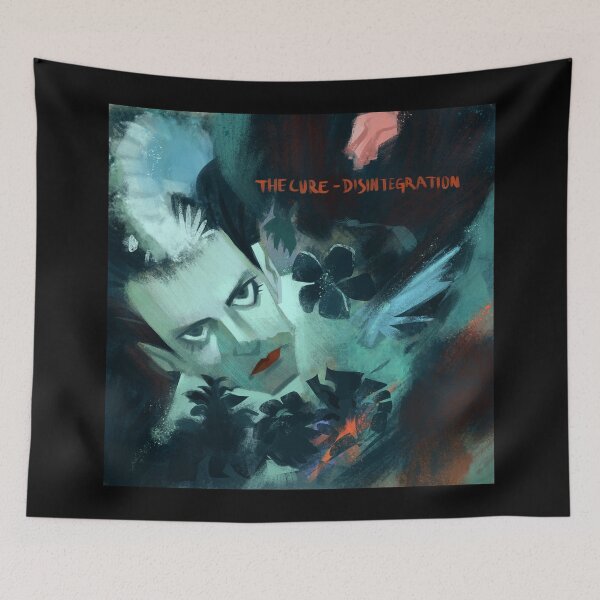 Item preview, Disintegration The Cure Cover Poster designed and sold by qiwezyaung.