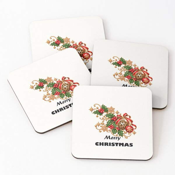 Item preview, Festive Leopard and Red Ornament Graphic designed and sold by annenambiro.