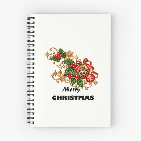 Item preview, Festive Leopard and Red Ornament Graphic designed and sold by annenambiro.