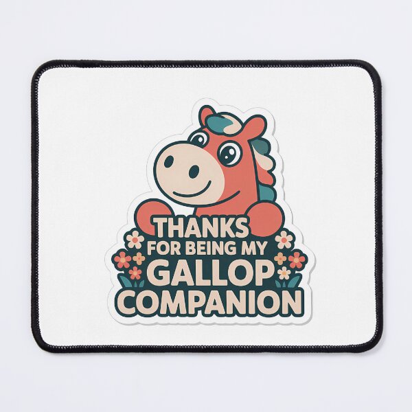 Item preview, Gallop Companion Horse Sign designed and sold by NiftyWrx.