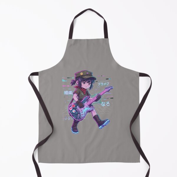 Item preview, Chibi Musician with Electric Guitar-10 designed and sold by JulianNieder.