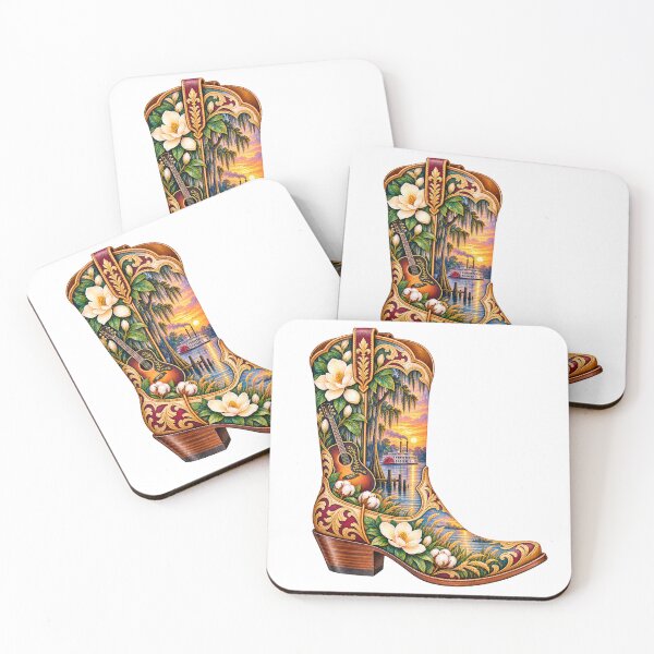 Item preview, Mississippi Cowboy Boot designed and sold by Whimspired By Paxx.