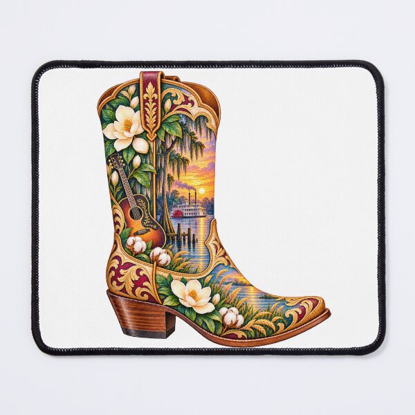 Item preview, Mississippi Cowboy Boot designed and sold by Whimspired By Paxx.