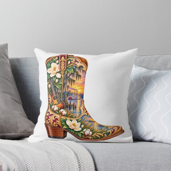 Item preview, Mississippi Cowboy Boot designed and sold by Whimspired By Paxx.