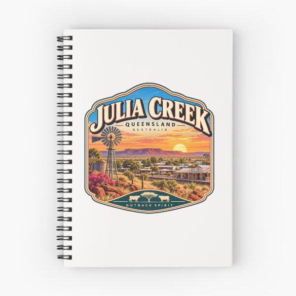 Item preview, Julia Creek Queensland Australia  designed and sold by PamLeeDesign.