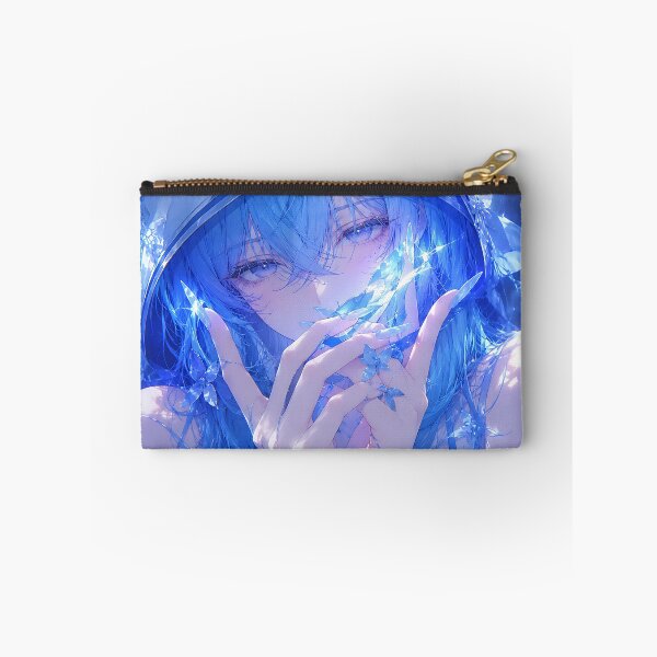 Item preview, The Shorekeeper Ethereal Blue Crystal Butterfly designed and sold by iwzzuel.