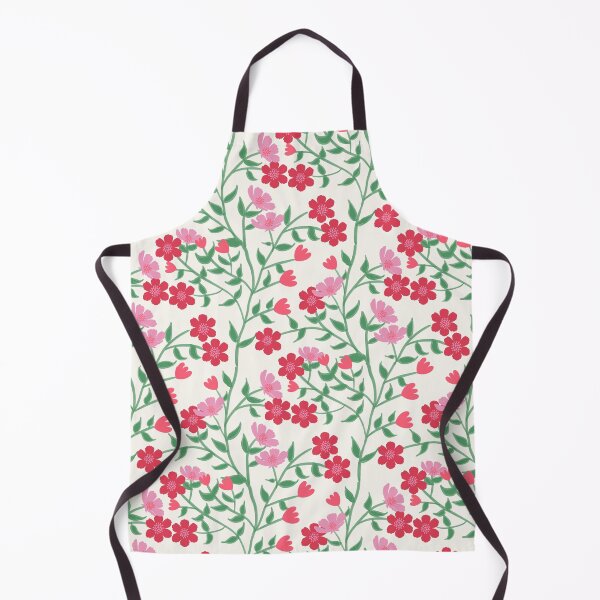 Item preview, Pink Trailing Floral Pattern designed and sold by Honey Myrtle Studio.