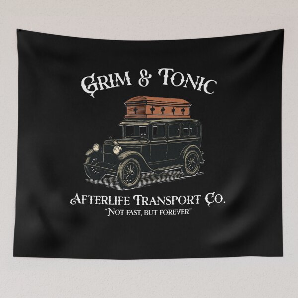 Item preview, Gothic Victorian Hearse Funeral Director gift designed and sold by Hallows03.