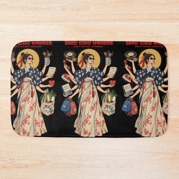 Item preview, Korean Mom Superhero - Bibimbap Hanbok Art designed and sold by BRTHRCNK01.