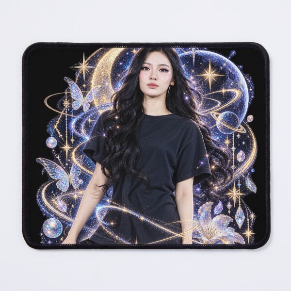 Item preview, Edgy aespa Ningning Casual Concert Halo Poster designed and sold by Valereekmerch.