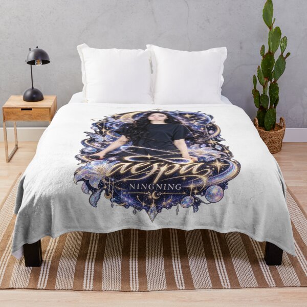 Item preview, Edgy aespa Ningning Casual Concert Halo Poster designed and sold by Valereekmerch.