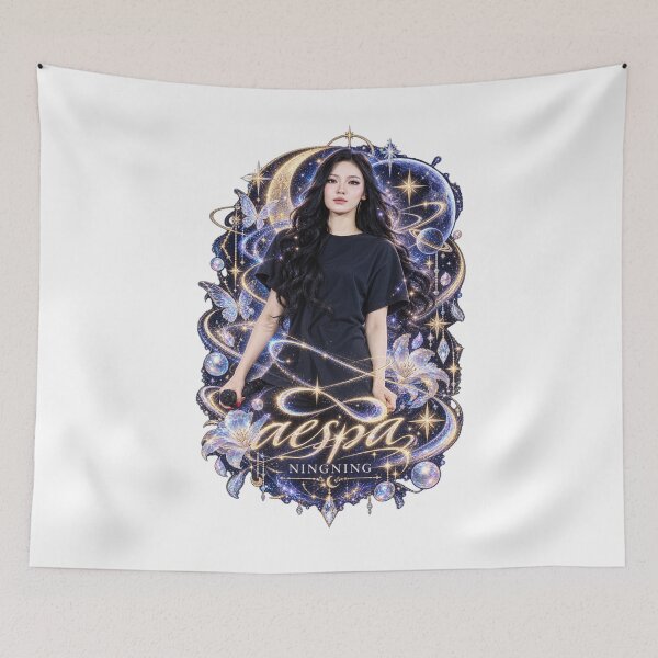 Item preview, Edgy aespa Ningning Casual Concert Halo Poster designed and sold by Valereekmerch.