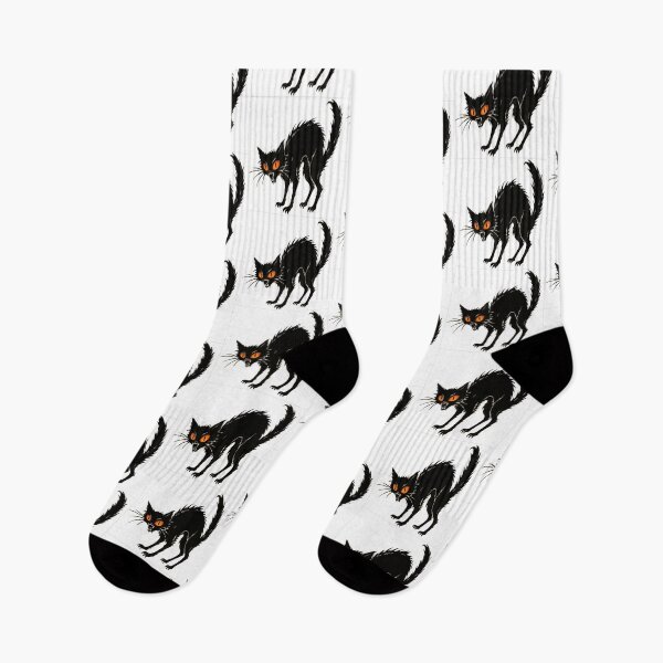 Item preview, Halloween black cat designed and sold by RobertMartinArt.