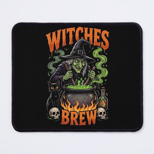 Item preview, Witches Brew Green Potion Witchcraft Cauldron designed and sold by LOL-N-LIFESTYLE.