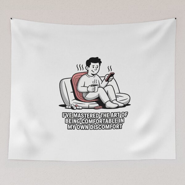Item preview, Comfort in Discomfort designed and sold by NiftyWrx.