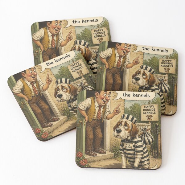 Item preview, Seaside Postcard: kennels designed and sold by halibutgoatramb.