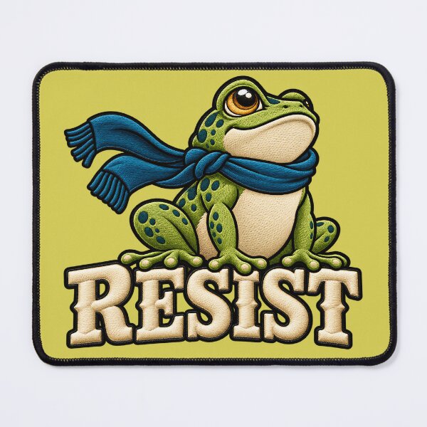 Item preview, Bold RESIST Frog Resistance Art designed and sold by ArtDesignTp.
