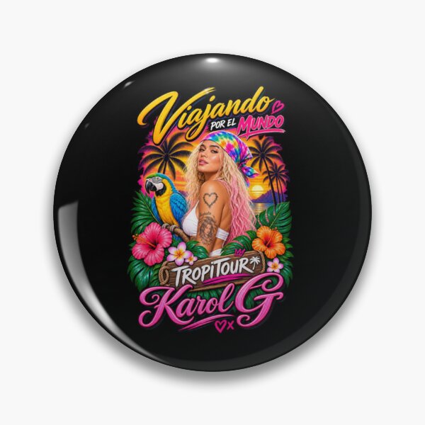 Item preview, Vintage Karol G Tropitour Tour Music 2026 designed and sold by Zaflab.