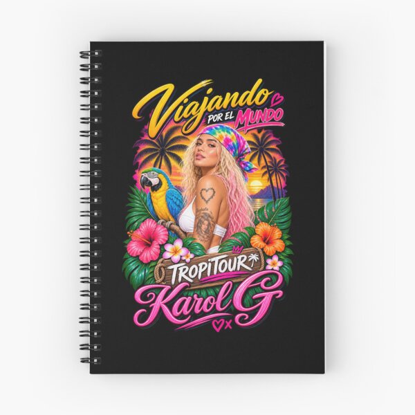 Item preview, Vintage Karol G Tropitour Tour Music 2026 designed and sold by Zaflab.