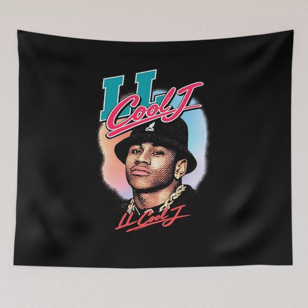 Item preview, LL Cool J – 80s Hip Hop Retro Halftone Portrait Classic  designed and sold by Jessicalcl.