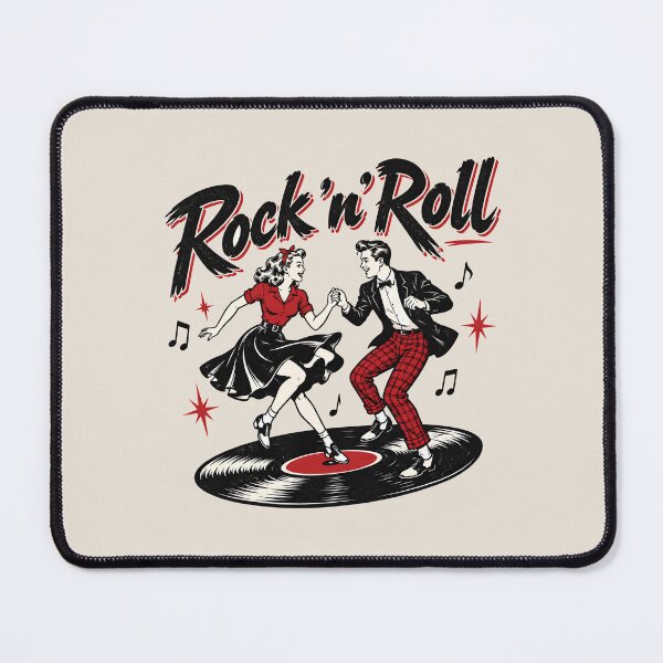Item preview, Vintage 50s Rock N Roll Dancing Couple Vinyl Record designed and sold by Skyrocketz.