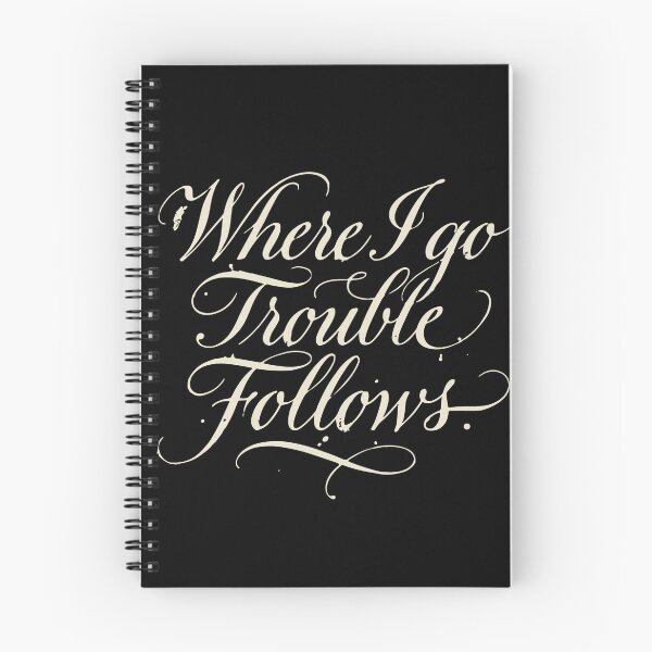 Item preview, Where I Go Trouble Follows Sarcastic Personality Quote designed and sold by PopStars1993.