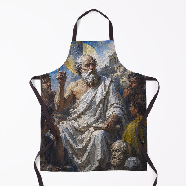 Item preview, Socrates – Ancient Greek Philosopher Painting designed and sold by GalleryKauffeld.