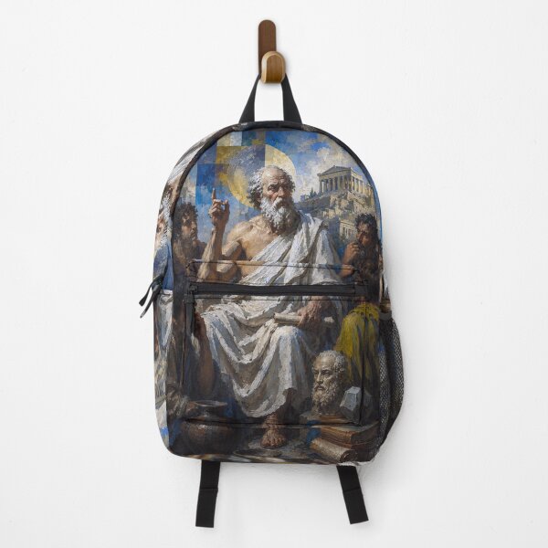 Item preview, Socrates – Ancient Greek Philosopher Painting designed and sold by GalleryKauffeld.