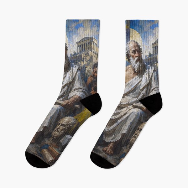 Item preview, Socrates – Ancient Greek Philosopher Painting designed and sold by GalleryKauffeld.