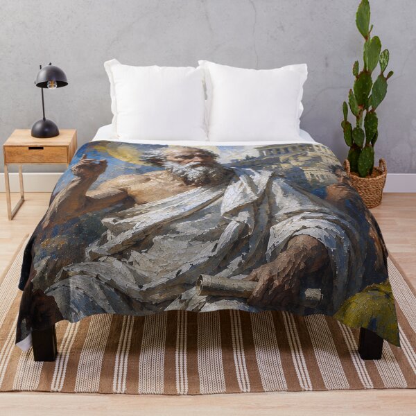 Item preview, Socrates – Ancient Greek Philosopher Painting designed and sold by GalleryKauffeld.