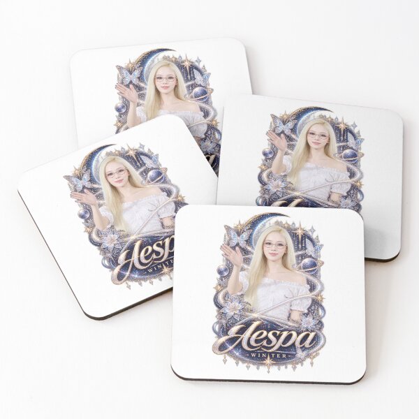 Item preview, Blonde Hair Winter aespa Live Concert Constellation Design designed and sold by Valereekmerch.