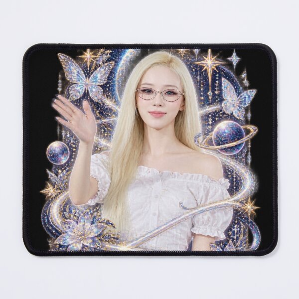 Item preview, Blonde Hair Winter aespa Live Concert Constellation Design designed and sold by Valereekmerch.