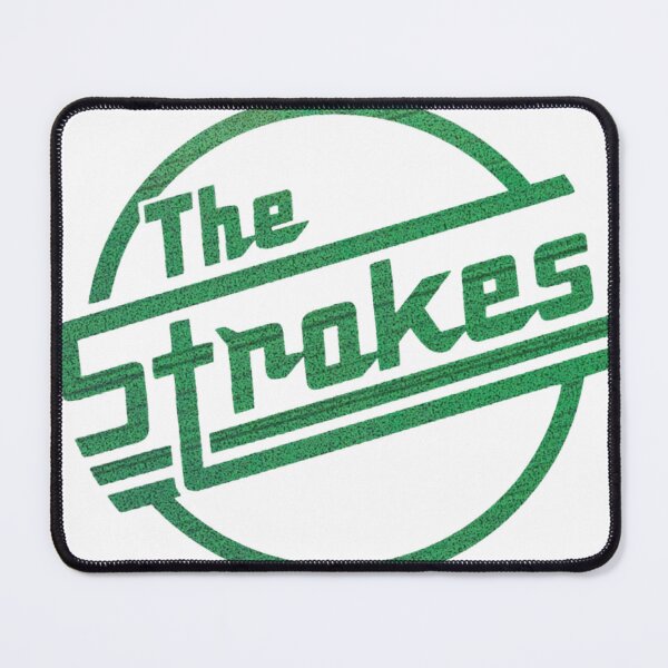 Item preview, The Strokes Retro Circular Badge Graphic | Distressed Green Indie Rock Emblem designed and sold by Cloud420.