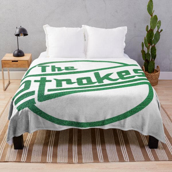 Item preview, The Strokes Retro Circular Badge Graphic | Distressed Green Indie Rock Emblem designed and sold by Cloud420.