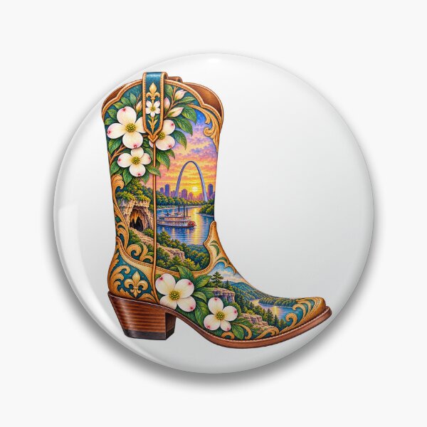 Item preview, Missouri Cowboy Boot designed and sold by Whimspired By Paxx.
