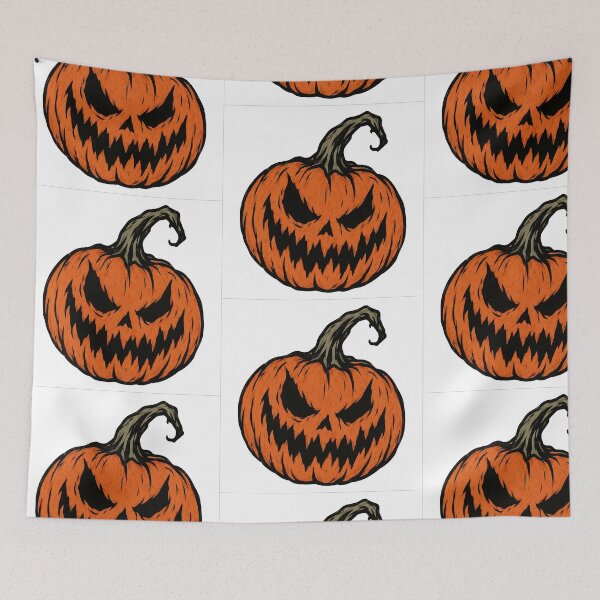 Item preview, Halloween Haunted Pumpkin designed and sold by RobertMartinArt.