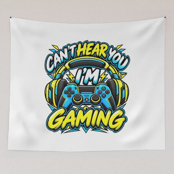 Item preview, Funny Gamer Quote, Cant Hear You Im Gaming Funny Gamer Quote designed and sold by graphic-genie.