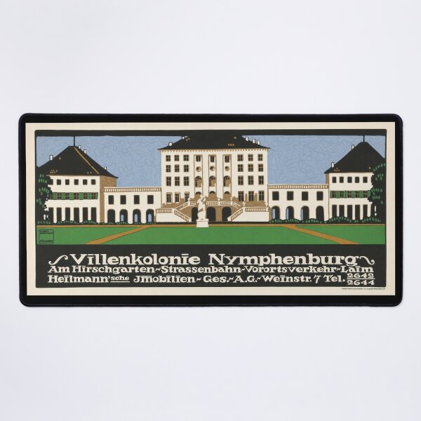 Item preview, Villenkolonie Nymphenburg Munich Estate 1912 designed and sold by artofuniverse.